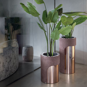 metal cachepot