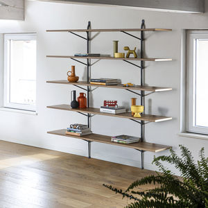 wall-mounted shelves