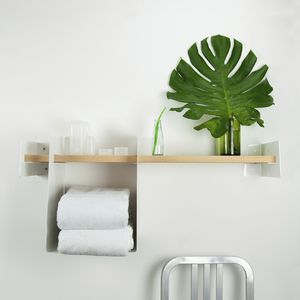 wall-mounted shelving system 1