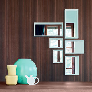 wall-mounted mirror