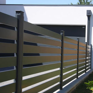 louvered fence