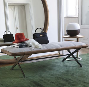contemporary upholstered bench