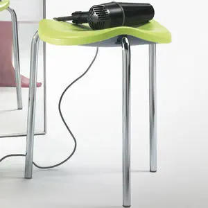 Contemporary bar stool - ZANZIBAR - REXITE - technopolymer