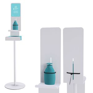 floor-standing disinfectant dispenser