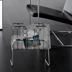 contemporary magazine rack