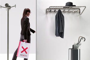 wall-mounted coat rack