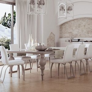 traditional dining table