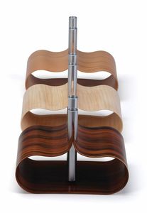 original design vase / wooden
