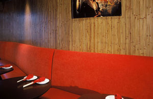 wooden paneling