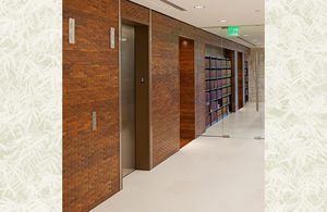 wooden paneling