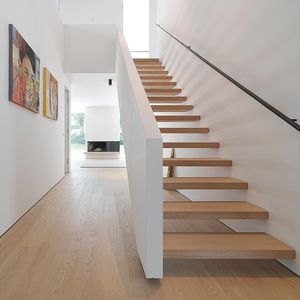 straight staircase