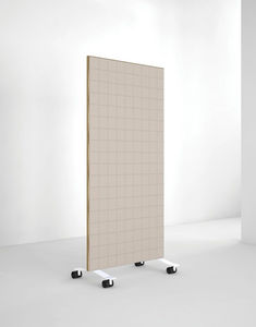 acoustic panel on casters