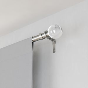 steel curtain rod