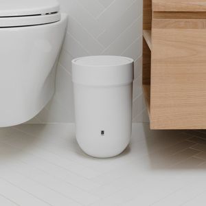 bathroom trash can