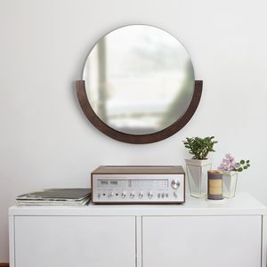 wall-mounted mirror