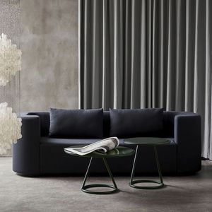 contemporary sofa / fabric / wood / by Verner Panton