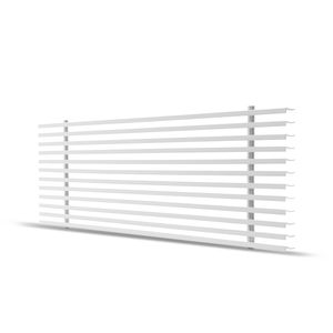 extruded aluminum ventilation grill