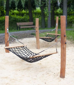 public space hammock