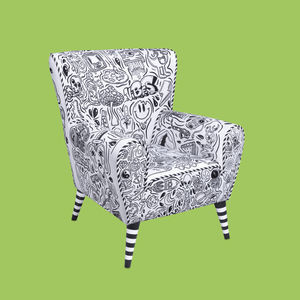 contemporary armchair
