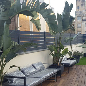 louvered fence