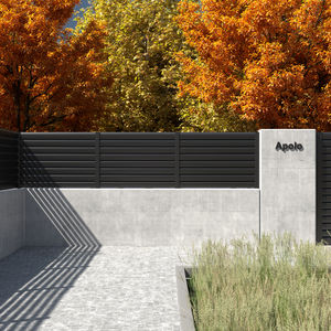 louvered fence