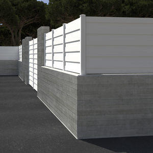 louvered fence