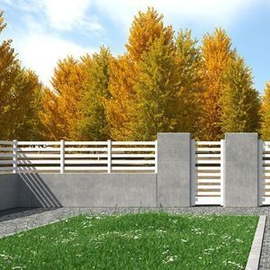 fence with panels 1