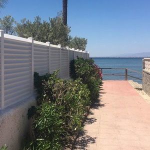 fence with panels