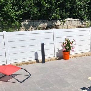 fence with panels