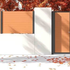 fence with panels