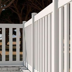 fence with bars