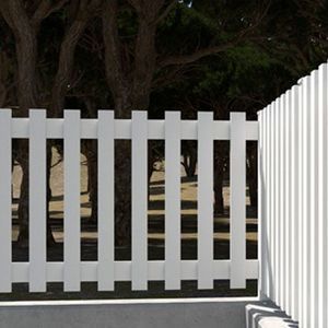 fence with bars