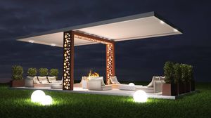 self-supporting pergola