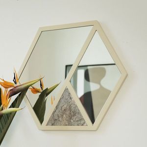 wall-mounted mirror