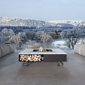 wood-burning fire pit