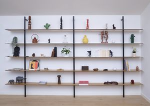 wall-mounted bookcase