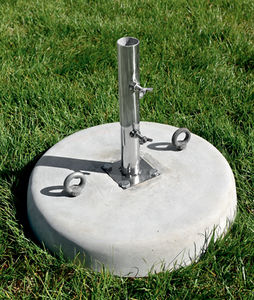 concrete patio umbrella base