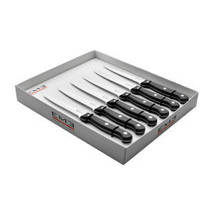 steak knife with stainless steel blade
