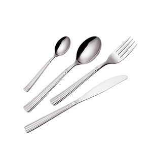 polished stainless steel cutlery