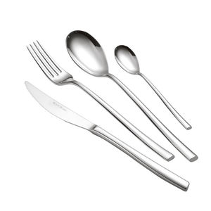polished stainless steel cutlery