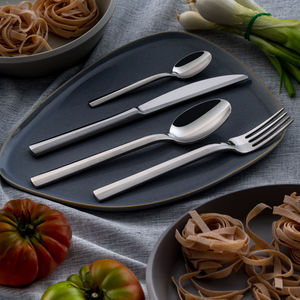 polished stainless steel cutlery