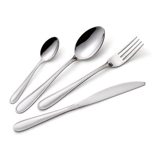 polished stainless steel cutlery