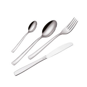 polished stainless steel cutlery