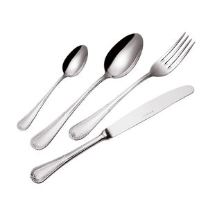 polished stainless steel cutlery