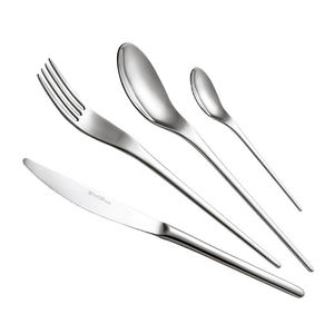 polished stainless steel cutlery