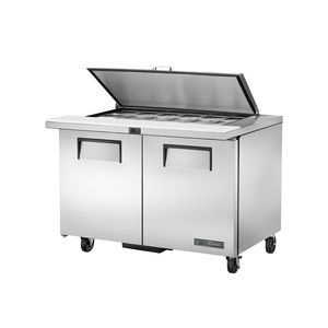 stainless steel prep table
