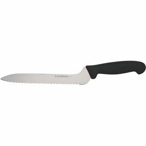 bread knife with plastic handle 1