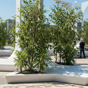 aluminum planter