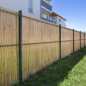 fence with panels