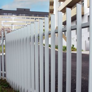 fence with bars